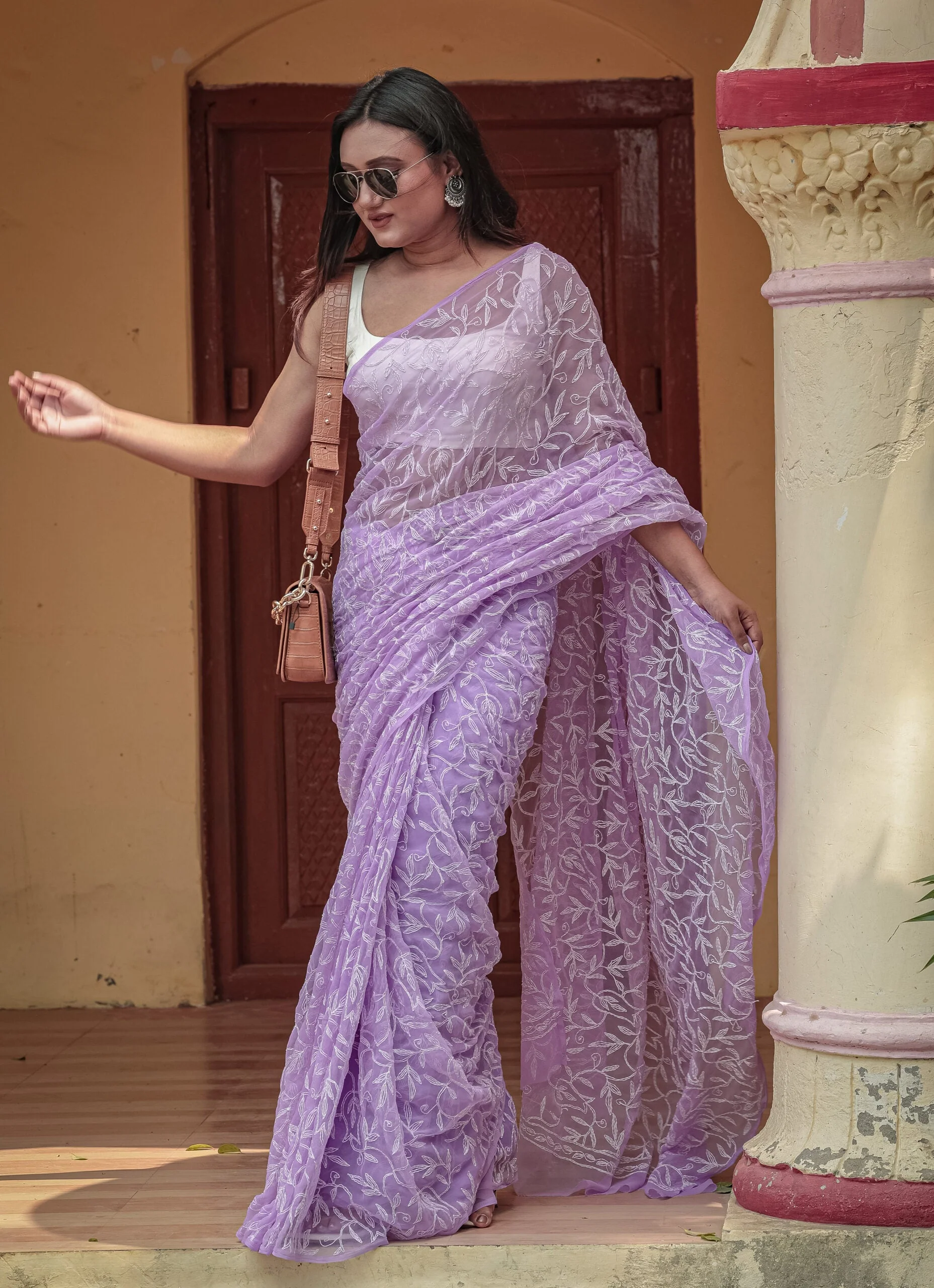 Traditional Printed Festive Saree